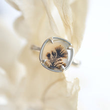 Load image into Gallery viewer, Cushion Cut Dendritic Agate Ring
