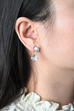 Load image into Gallery viewer, Coralized Asymmetrical Long Oval Studs