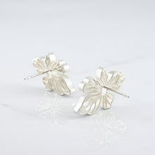 Load image into Gallery viewer, Large Quilled Garden Flower Earrings