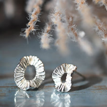 Load image into Gallery viewer, Coralized Asymmetrical Open Studs