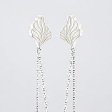 Load image into Gallery viewer, Quilled Garden Long Drop Earrings