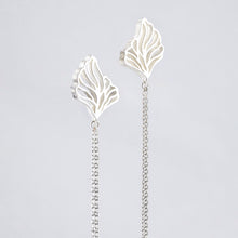 Load image into Gallery viewer, Quilled Garden Long Drop Earrings