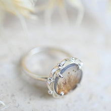 Load image into Gallery viewer, Small Mandala Dendritic Agate Ring