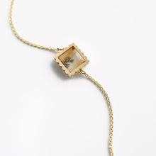 Load image into Gallery viewer, Dendritic Agate Bracelet in Yellow Gold