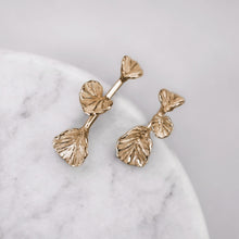 Load image into Gallery viewer, Coralized Mismatched Bar Earrings