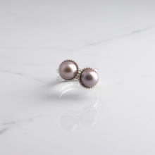 Load image into Gallery viewer, Eden Twin Pearl Ring