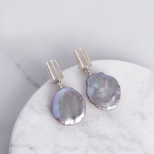 Load image into Gallery viewer, Eden Keshi Pearl Drop Earrings
