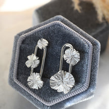 Load image into Gallery viewer, Coralized Asymmetrical Long Oval Studs