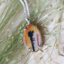 Load image into Gallery viewer, Sunset Dendritic Agate Necklace
