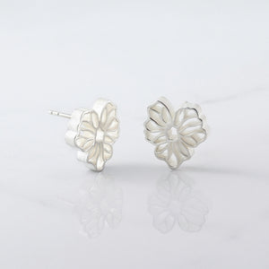 Mini Quilled Garden Flower Earrings