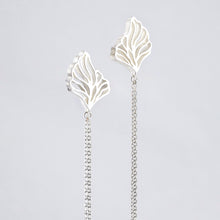 Load image into Gallery viewer, Quilled Garden Long Drop Earrings
