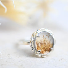 Load image into Gallery viewer, Small Mandala Dendritic Agate Ring

