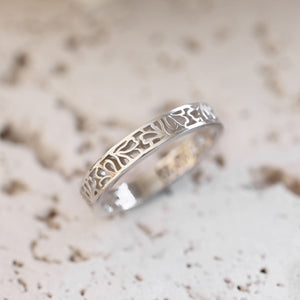 Lace Band Ring